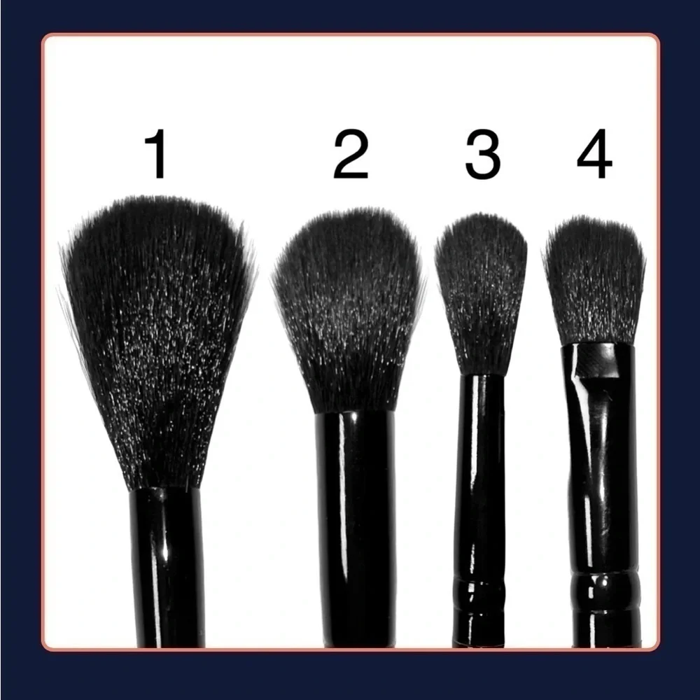 NEW Love Craft Beauty 7 piece makeup brush set